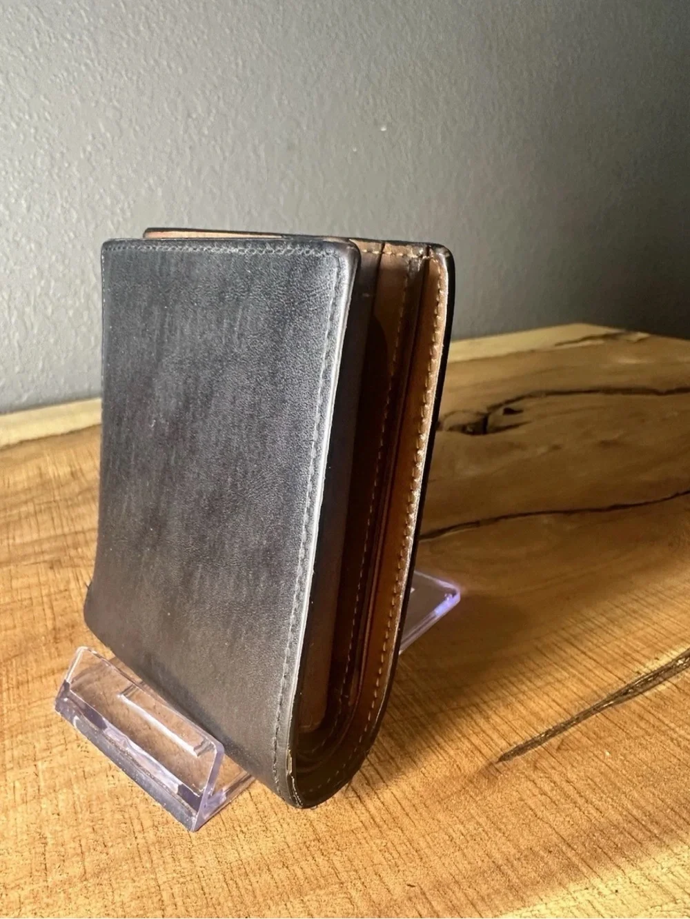 Paul Smith Black Leather Bifold Wallet w/ Coin Pouch